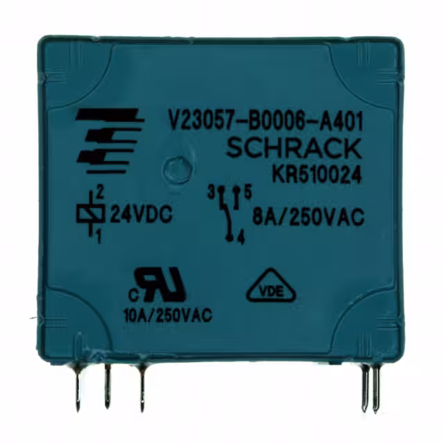 V23057B 6A401 TE Connectivity Potter & Brumfield Relays electronic component